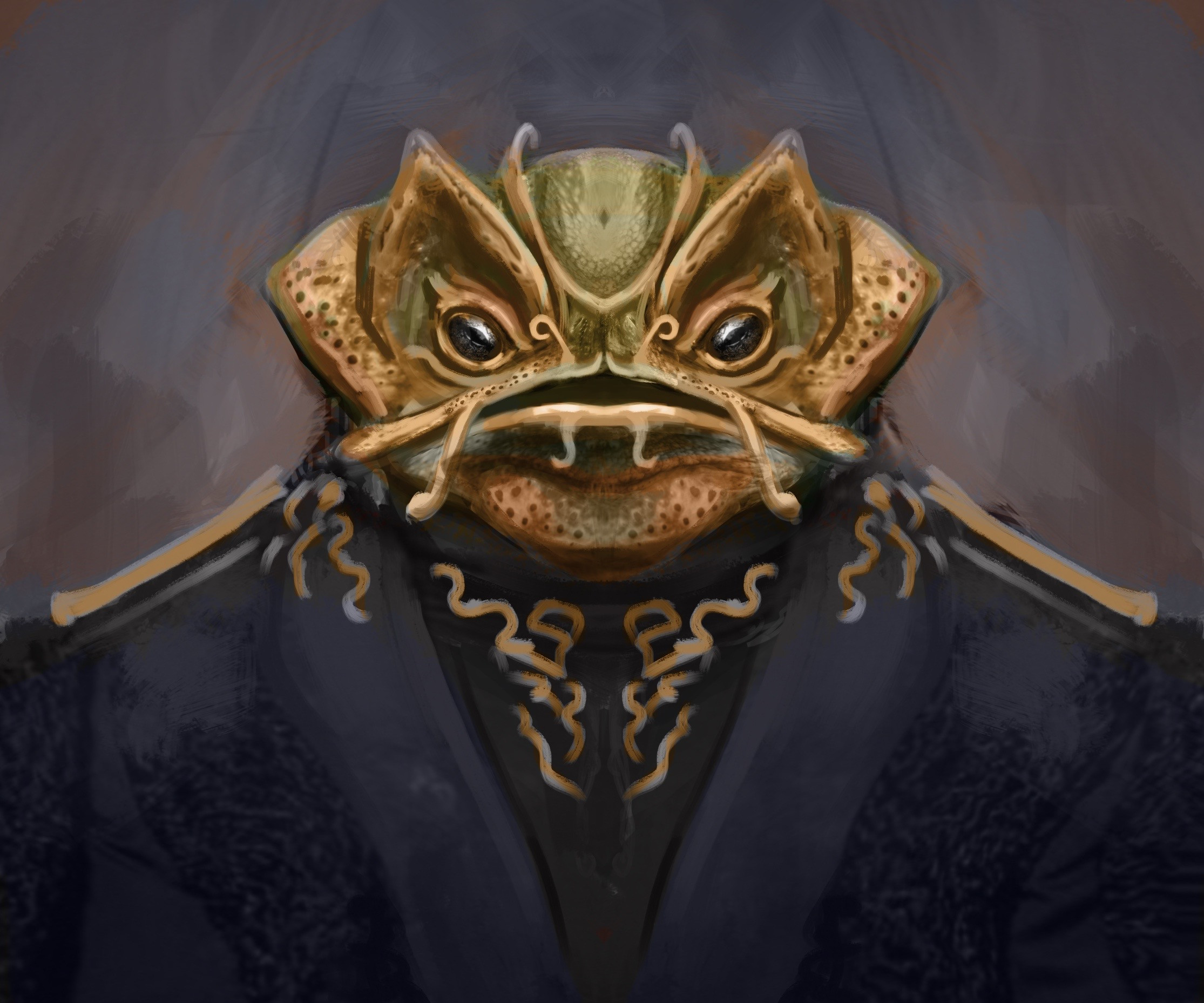 Front view- Photobashing and Digital Painting