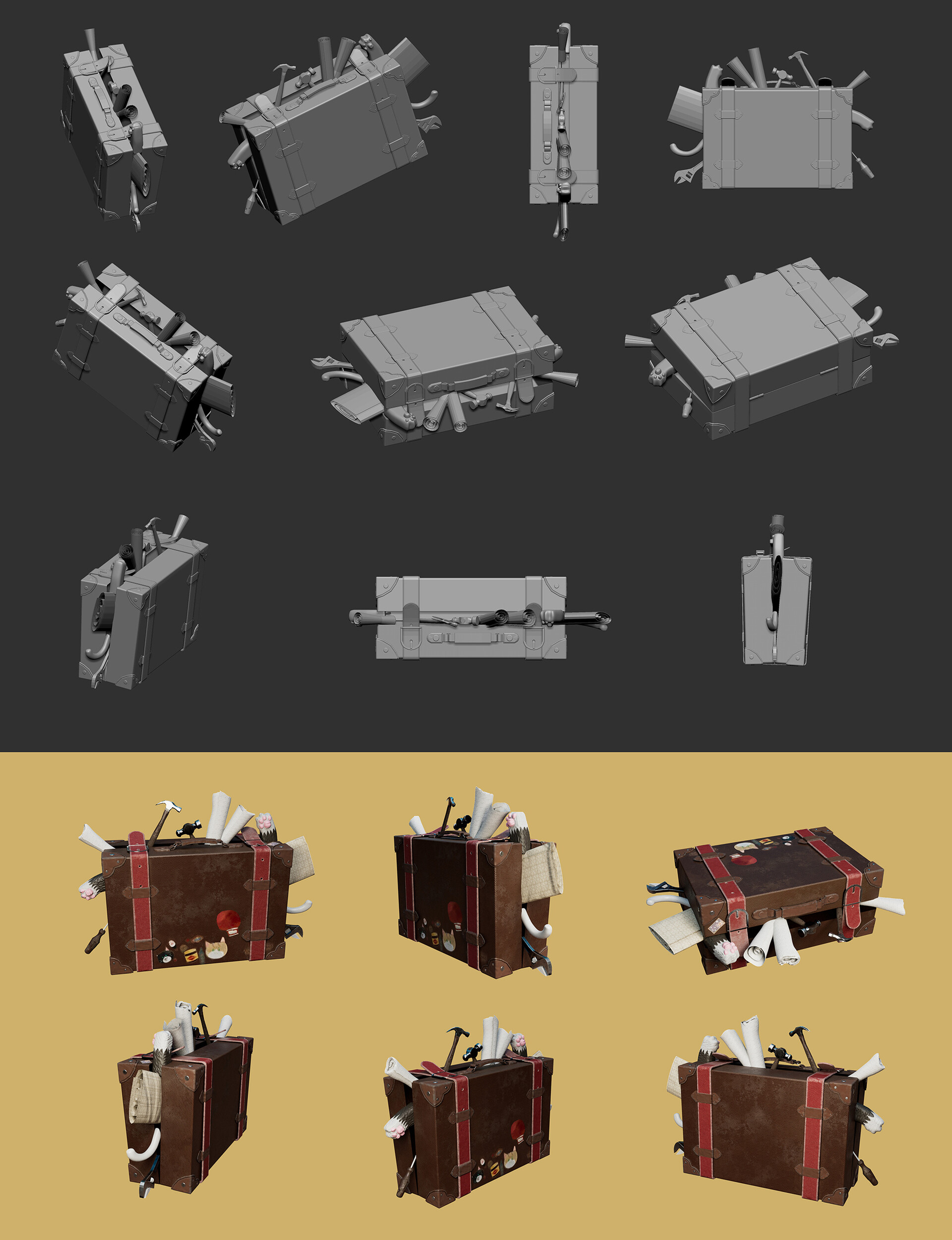 ArtStation 一个道具