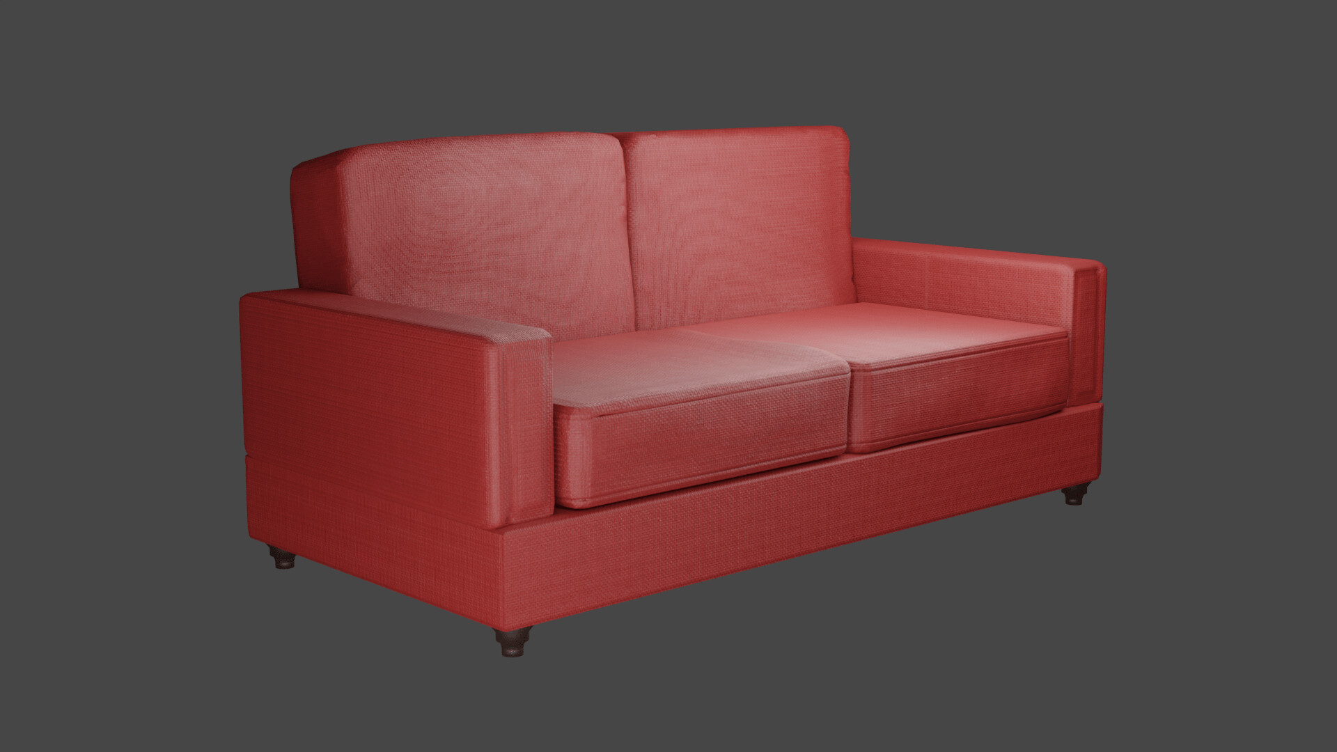 ArtStation - Red Sofa
