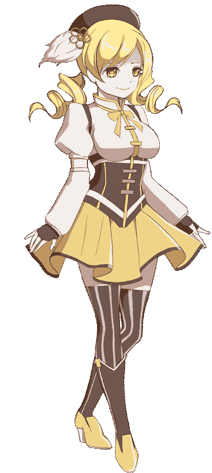 ArtStation - mami tomoe spine2d animation