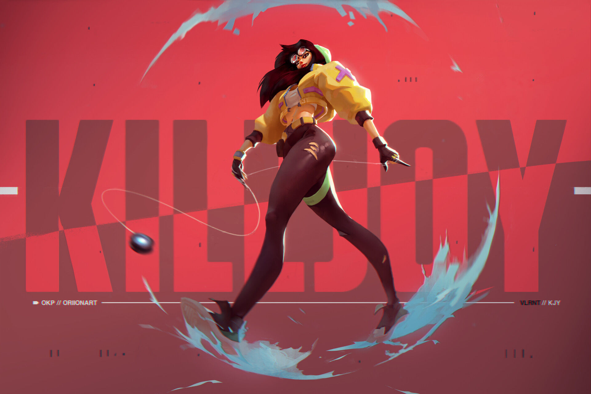 ArtStation - Valorant - Killjoy Animation - Fanart