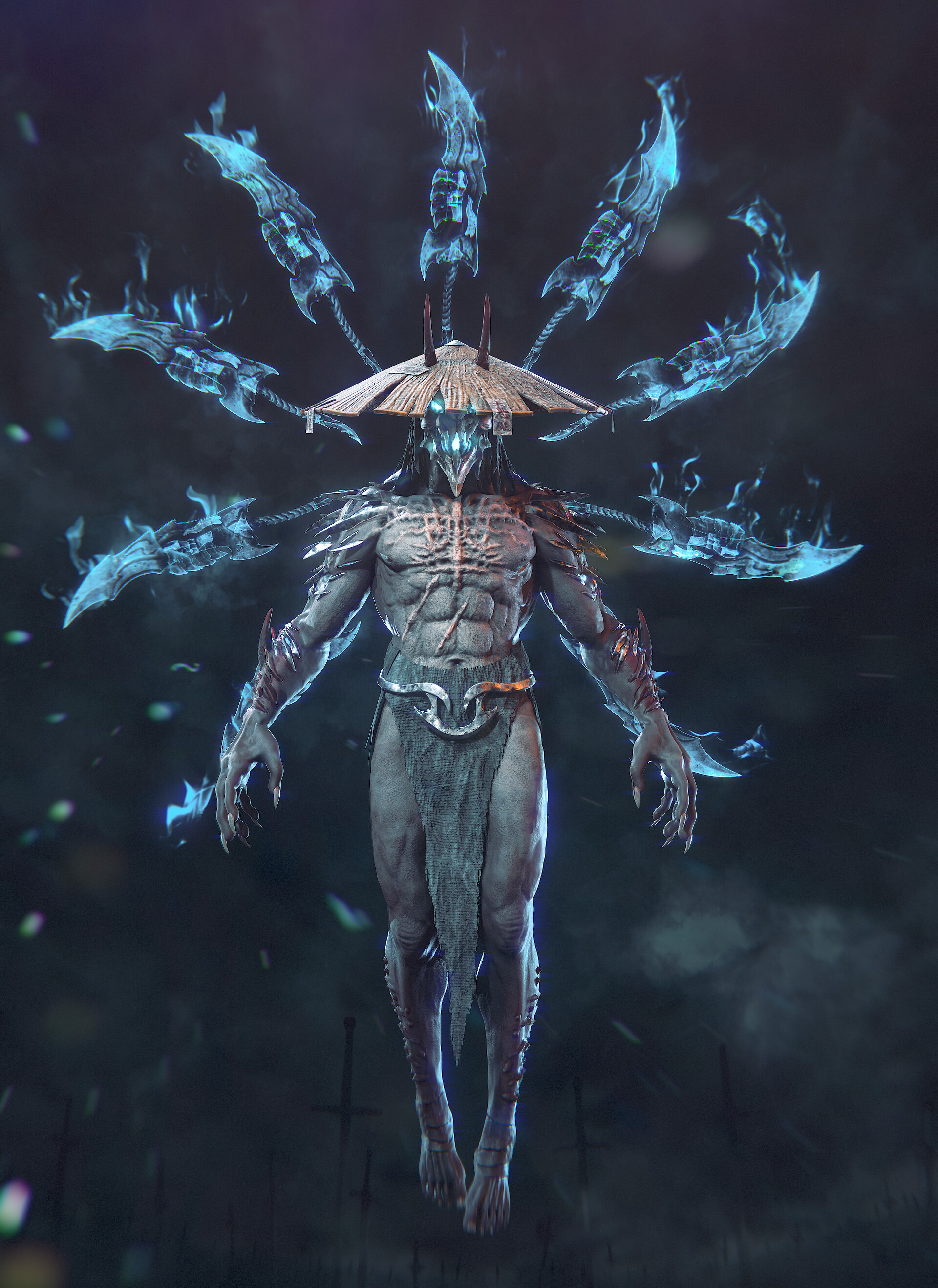 ArtStation - Mugetsu -God of Swords-