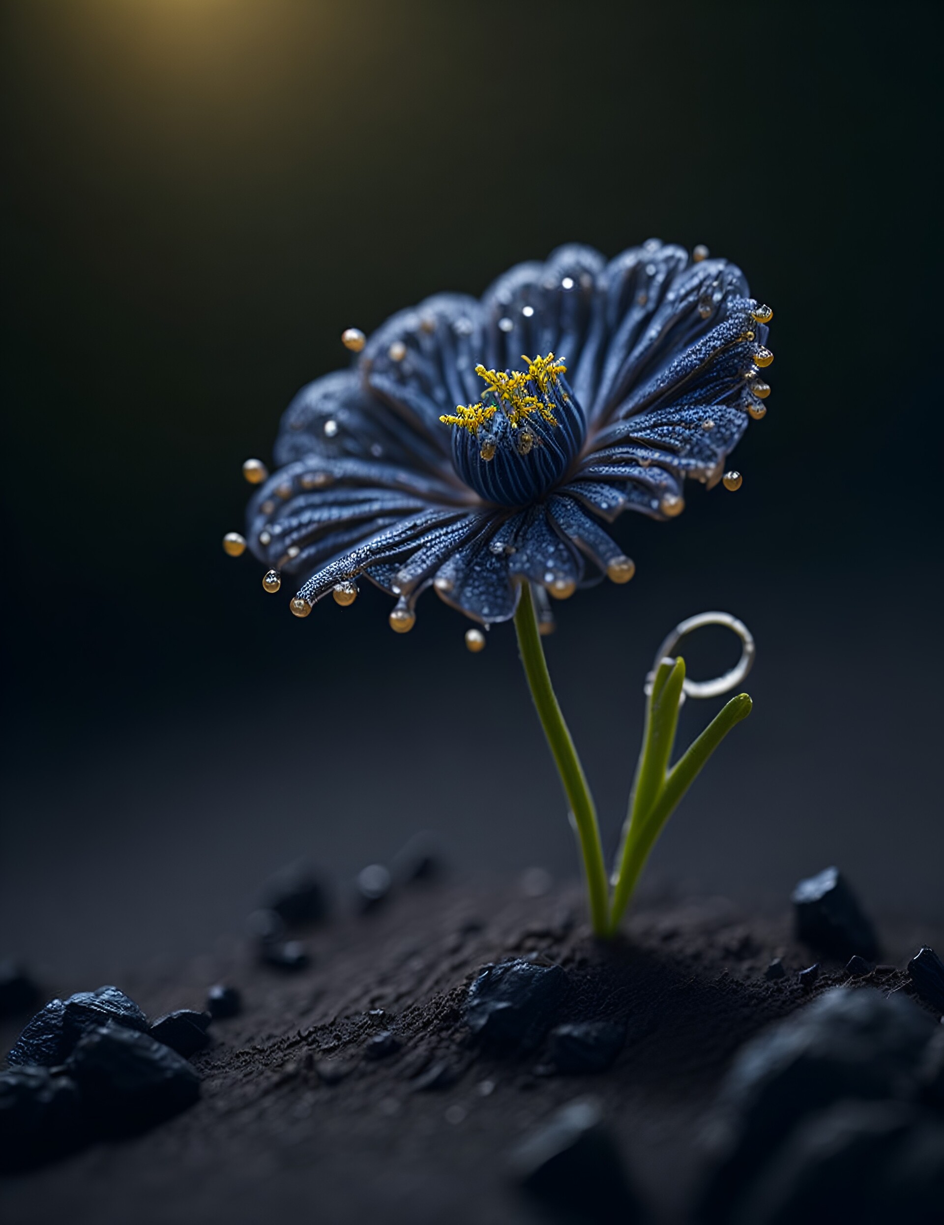 ArtStation Macro Mysterious Flowers