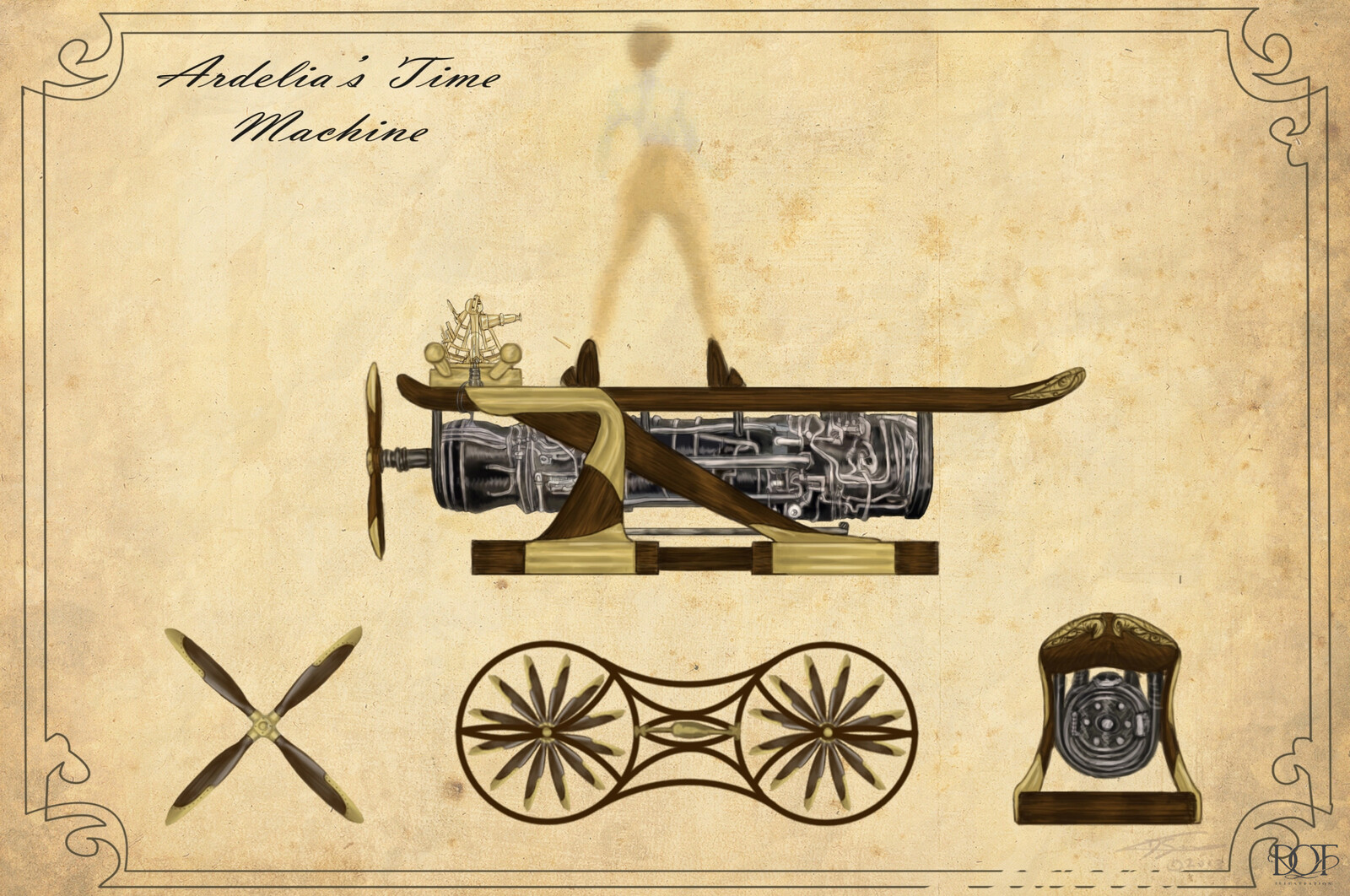 Steampunk Time Machine