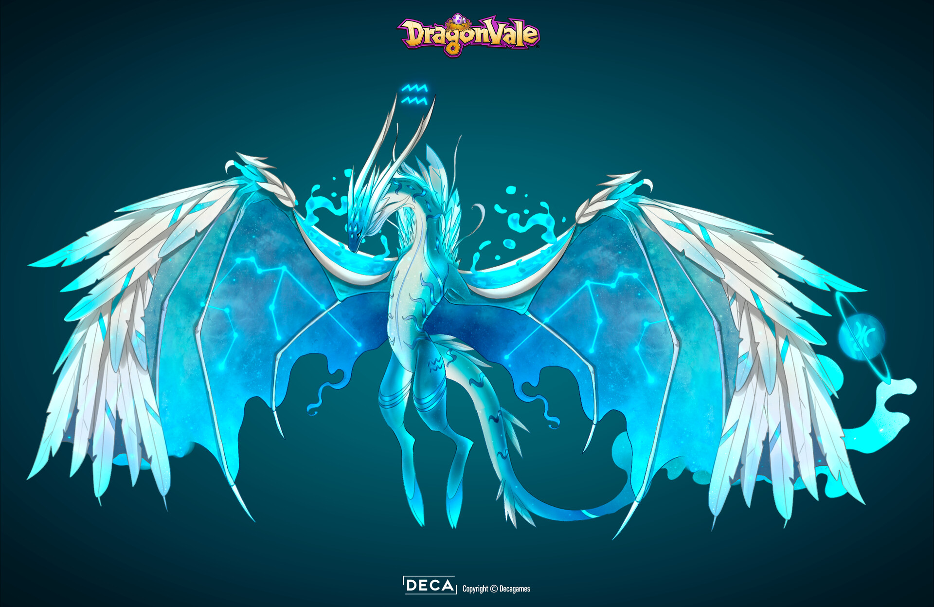 ArtStation Dragonvale Aquarian Dragon