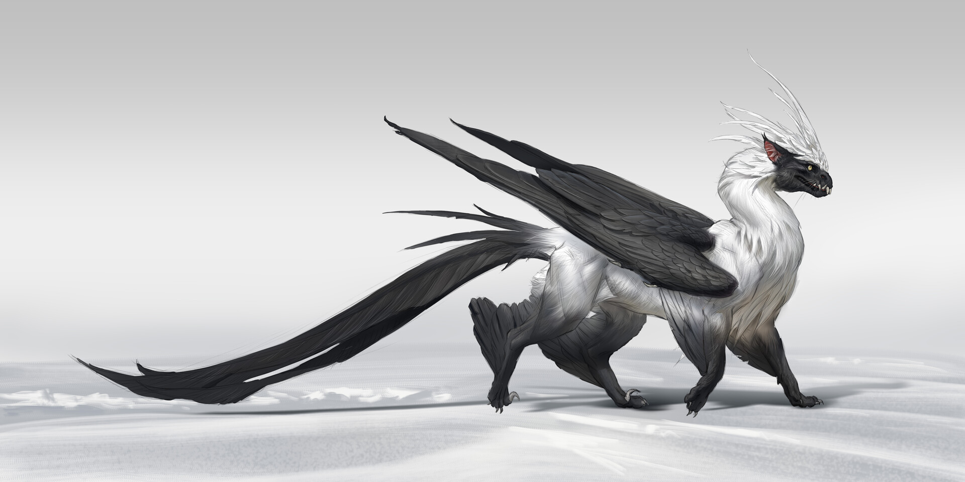 artstation-griffin-hybrid-avian-feline-creature