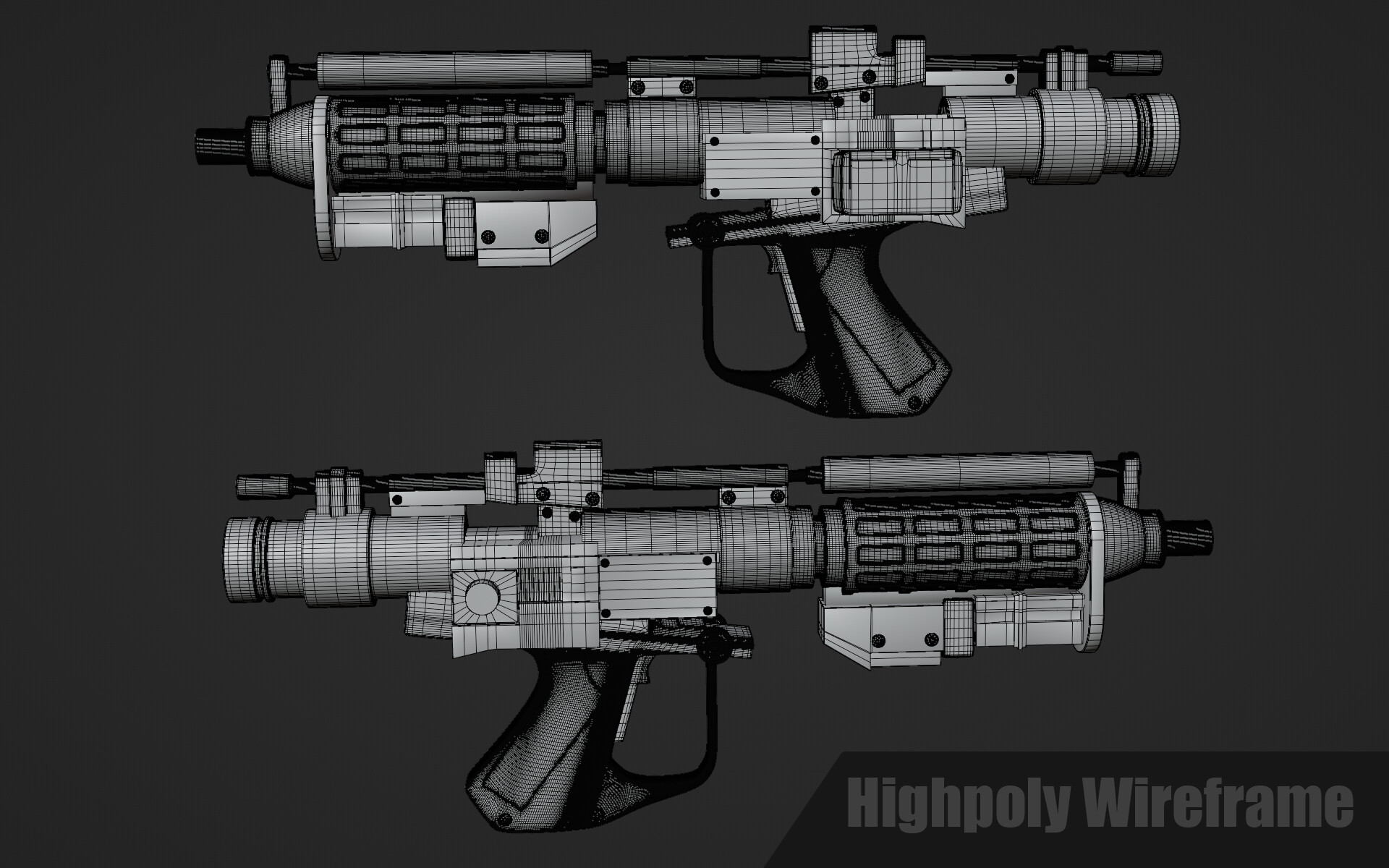 ArtStation - Percy's Gun Animus V1 - Vox Machina