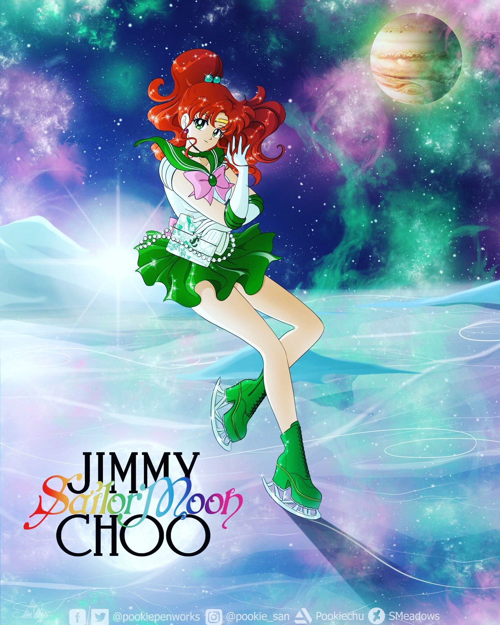 ArtStation - Jimmy Choo Sailor Moon