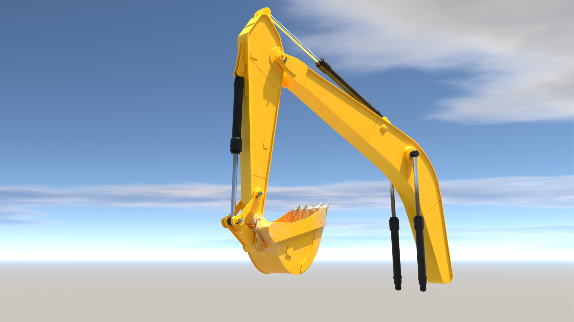 ArtStation Excavator Arm