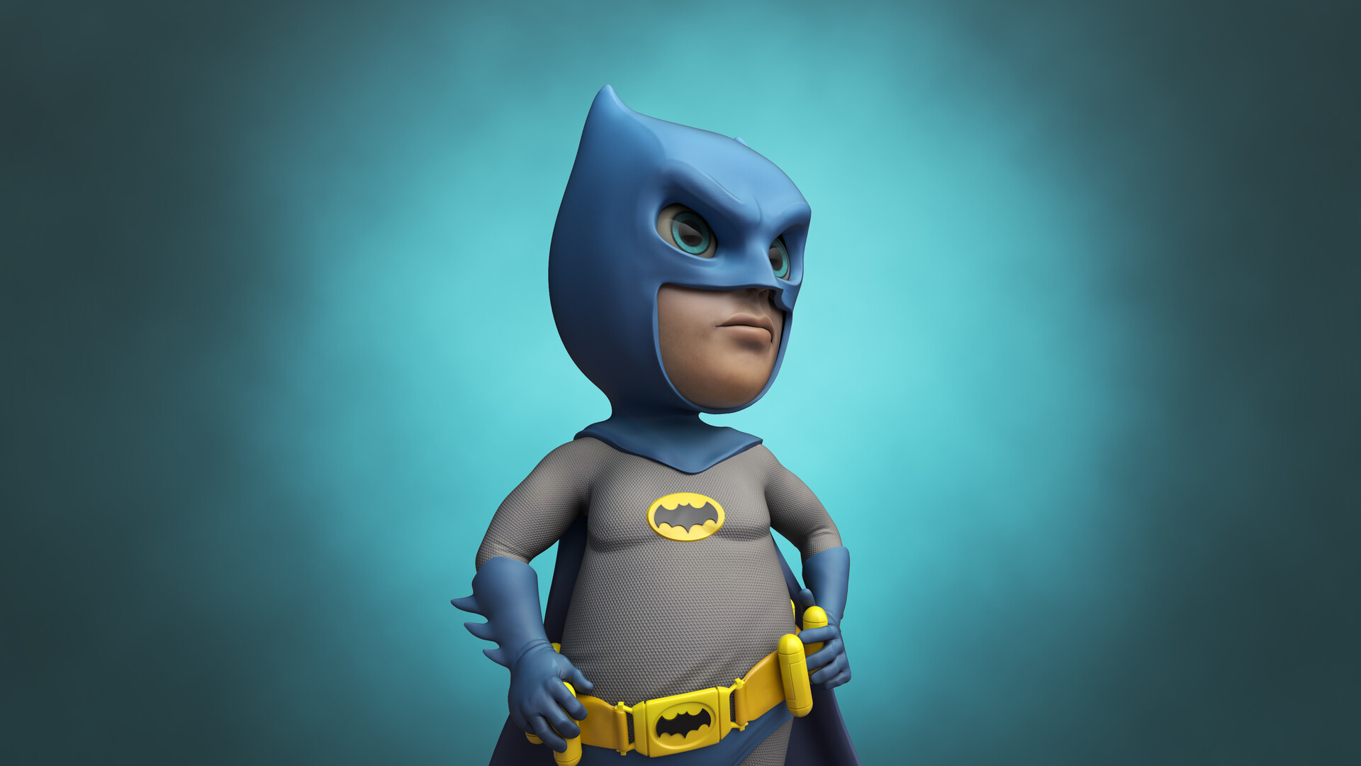 ArtStation - Batman 1986 Video game Tribute