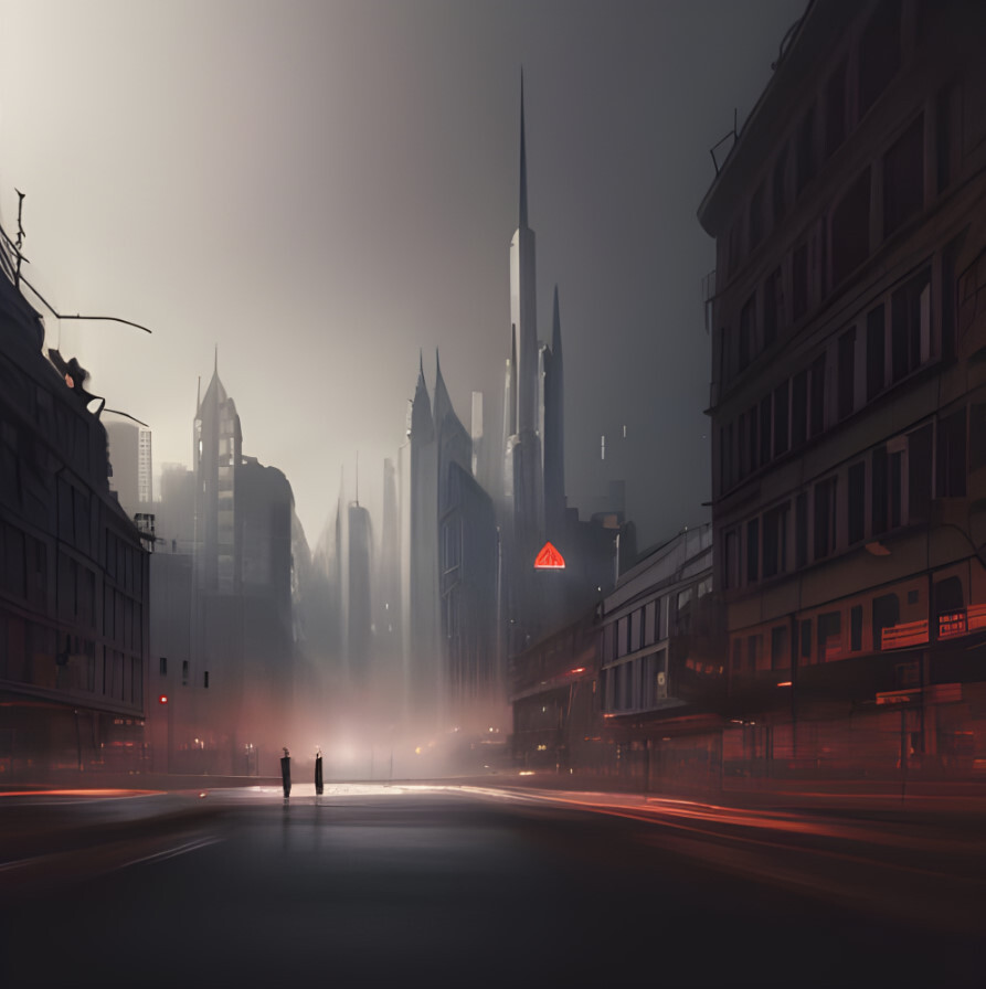 ArtStation noir city streets