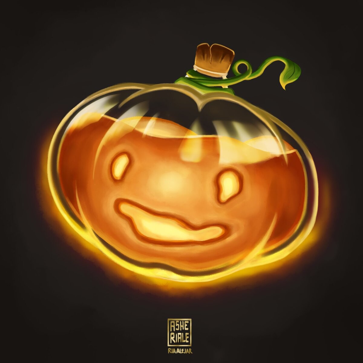 Artstation pumpkin potion