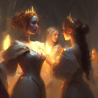 ArtStation - Regal Majesty: A Portrait of a King for His People 6