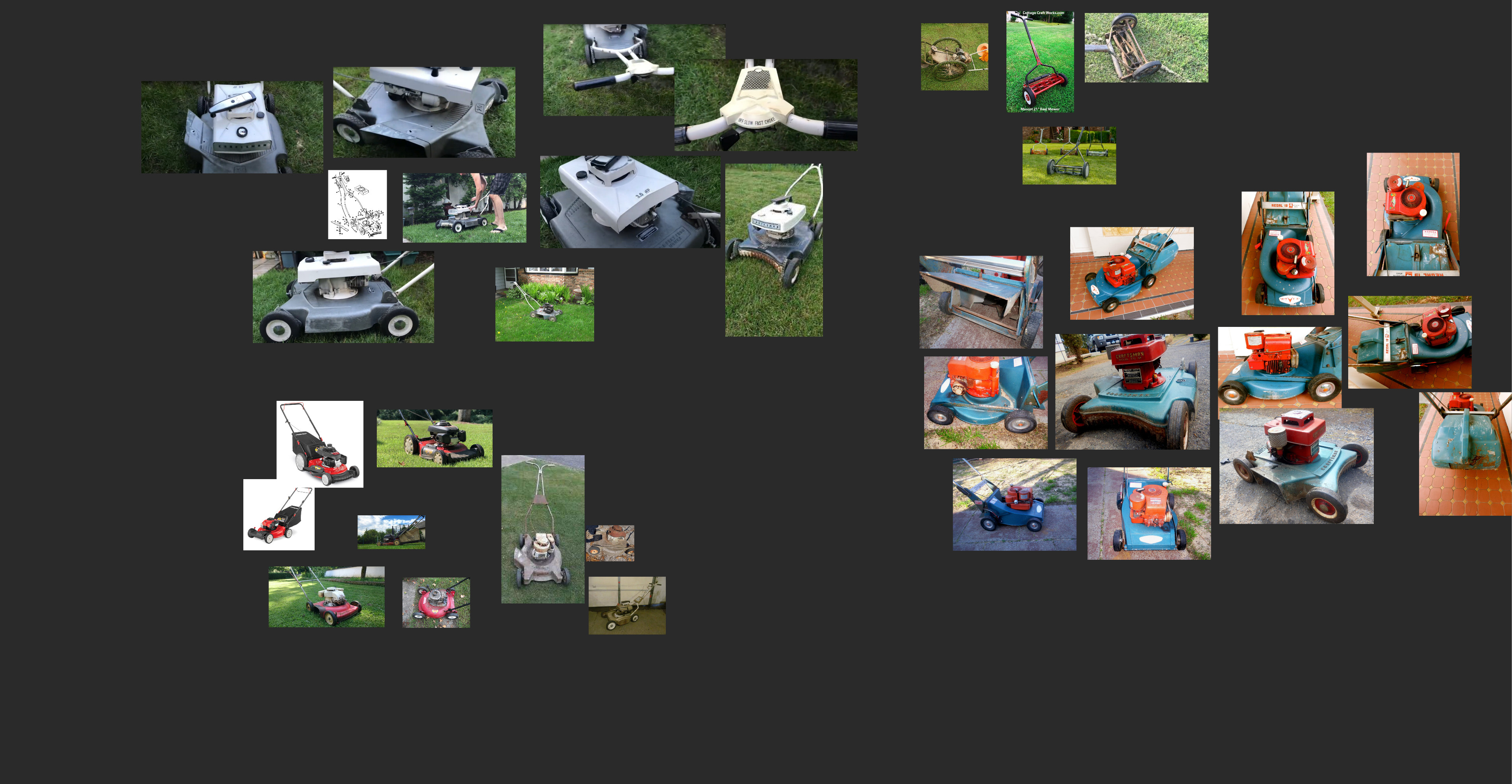 Mood board of reference gathered.