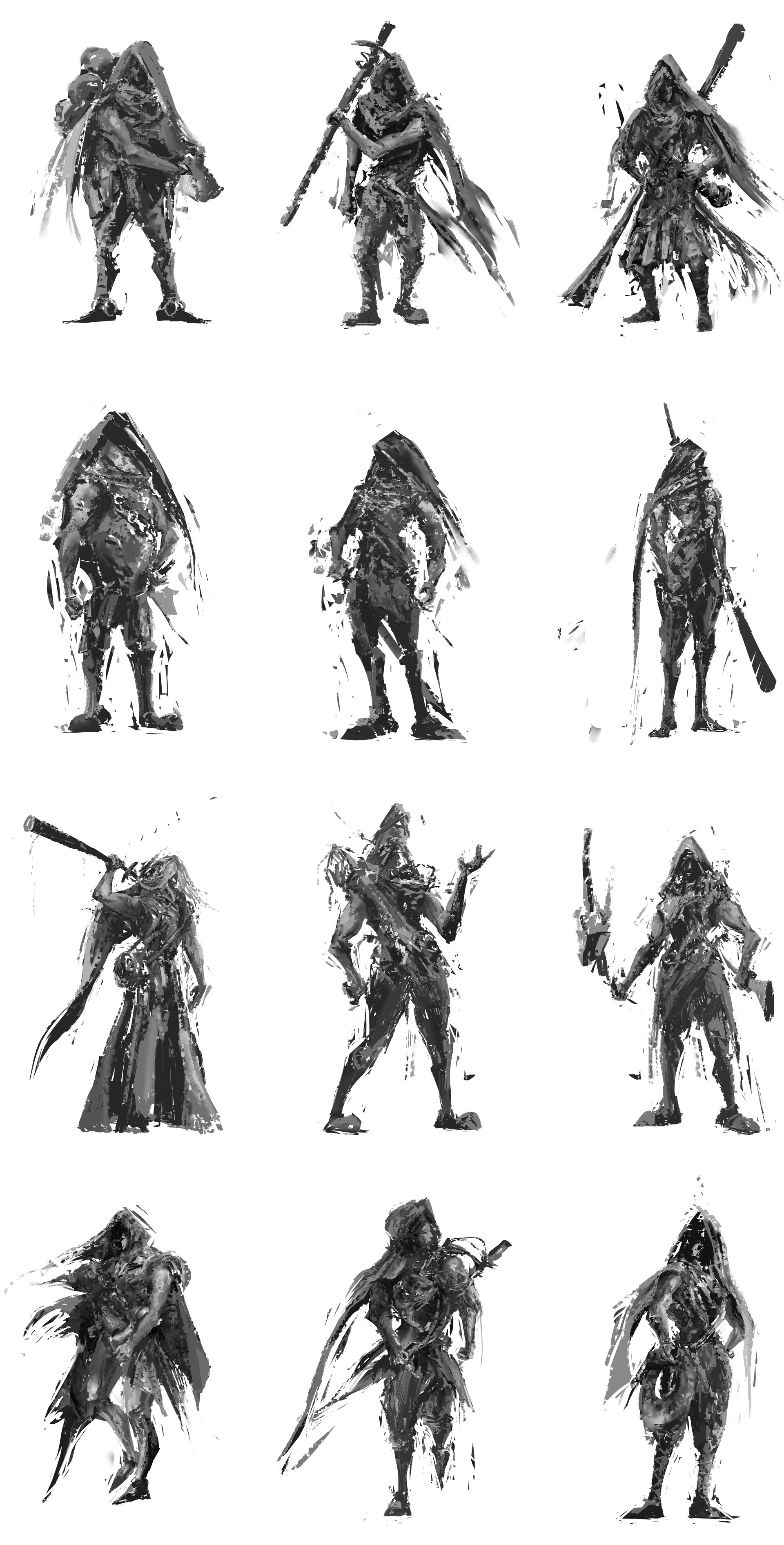 ArtStation - About some role concept exercises