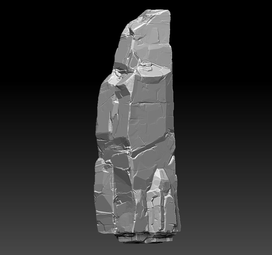 ZBrush high poly sculpt