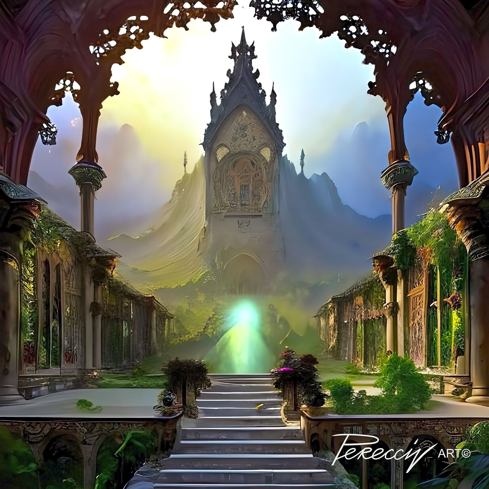 ArtStation Magic palaces and interiors 2023031106