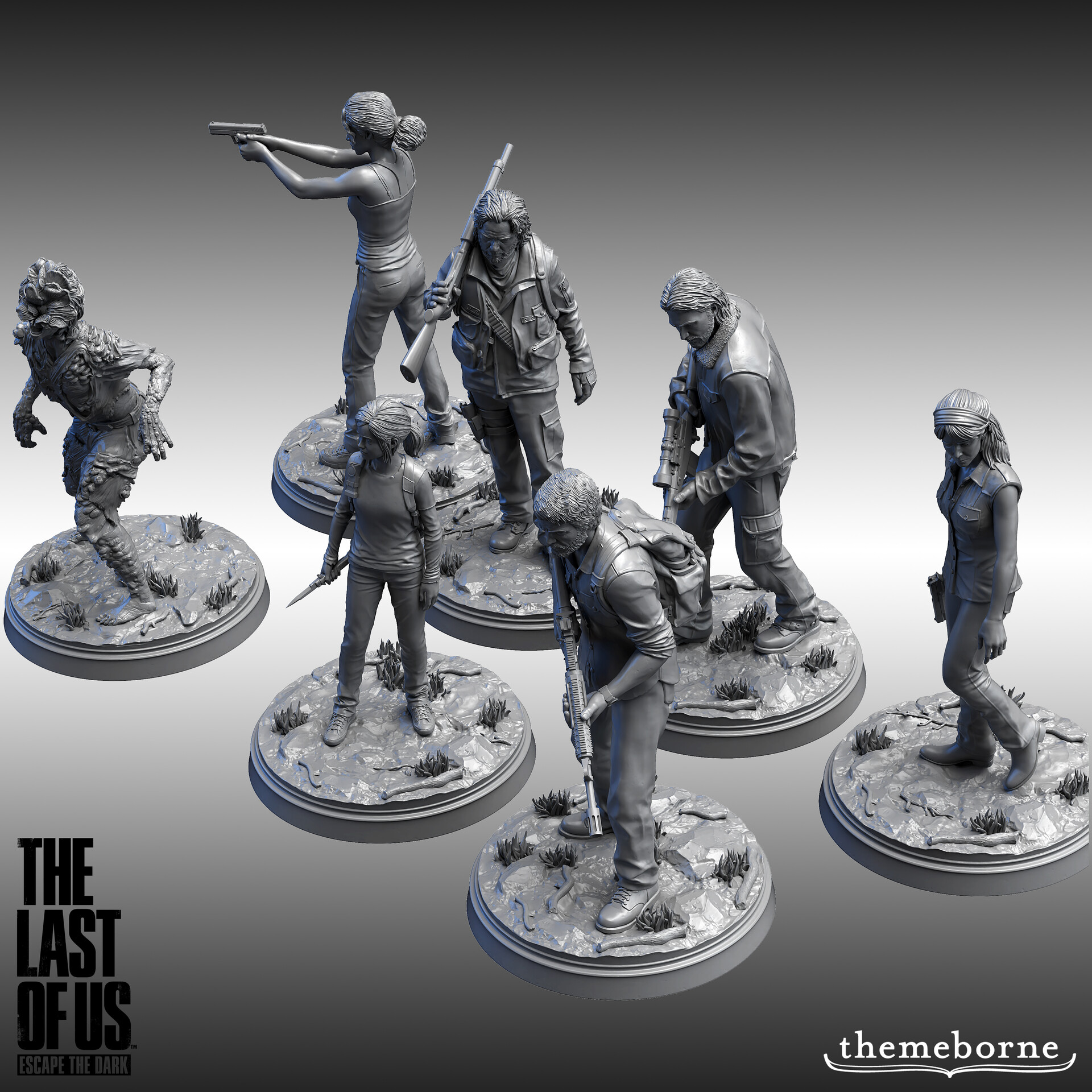 The Last of Us: Escape the Dark, Board Game