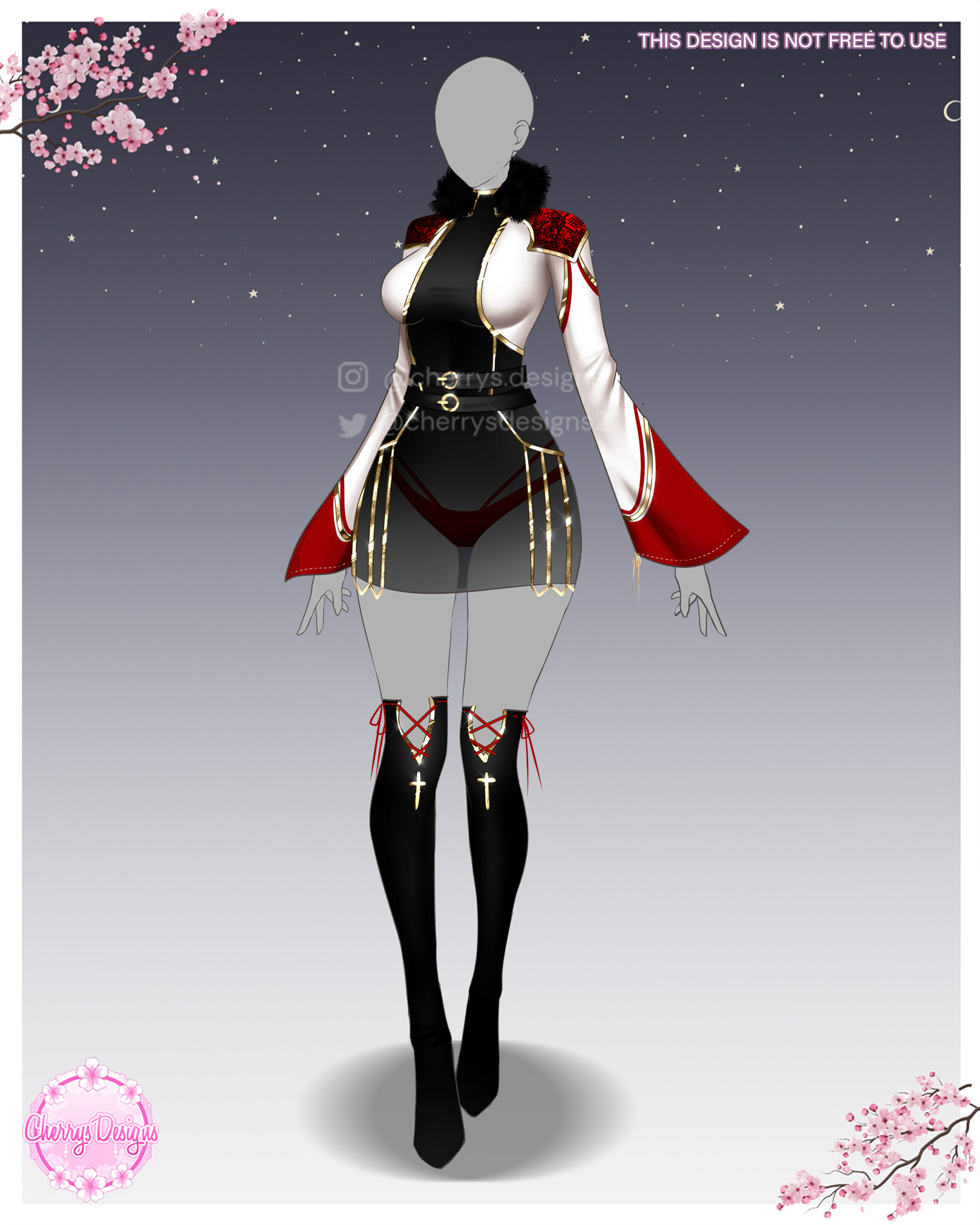 Anime Concept Outfit Design  ArtistsClients