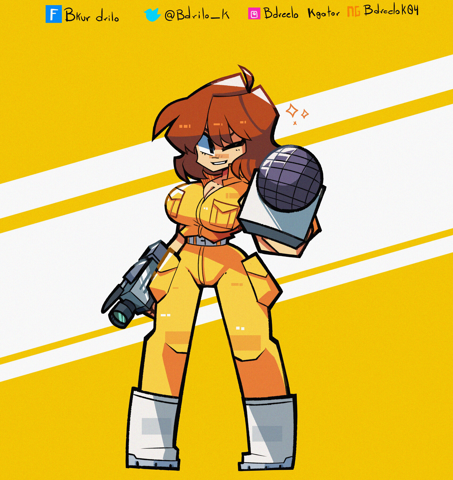 Artstation - April O'Neil 1987 Fanart