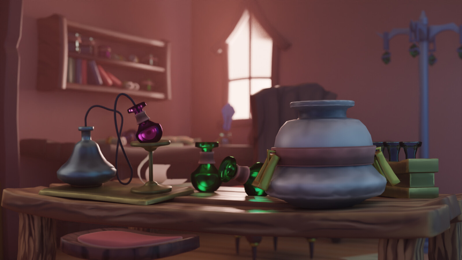 Close Up Render