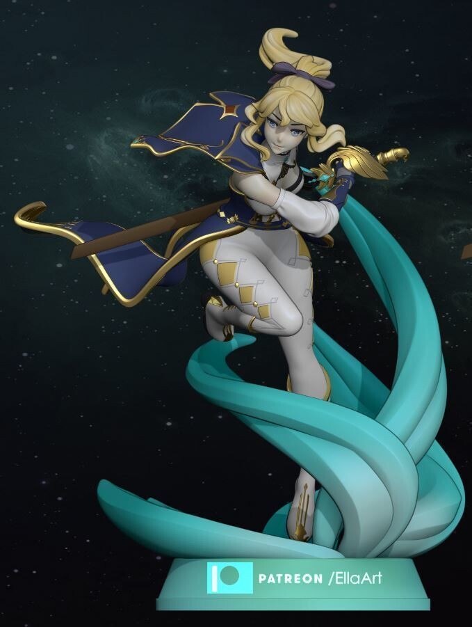 Nomnom figures jean genshin impact version 1 2