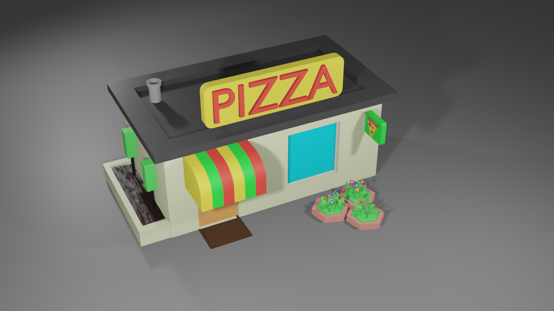 ArtStation - Pizza shop