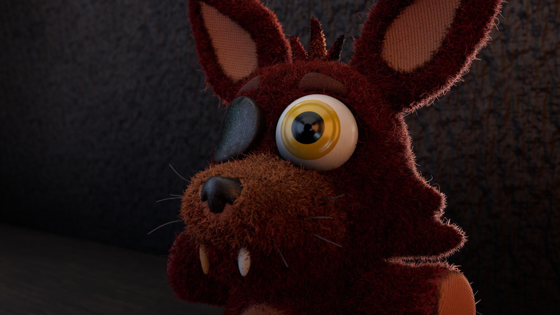 Withered Toy Foxy (fanart)