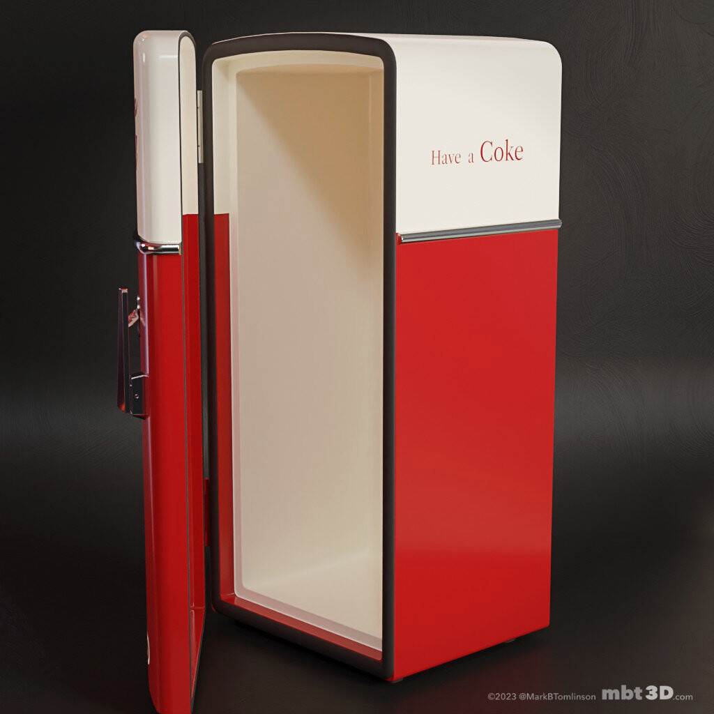 Retro Coke Fridge