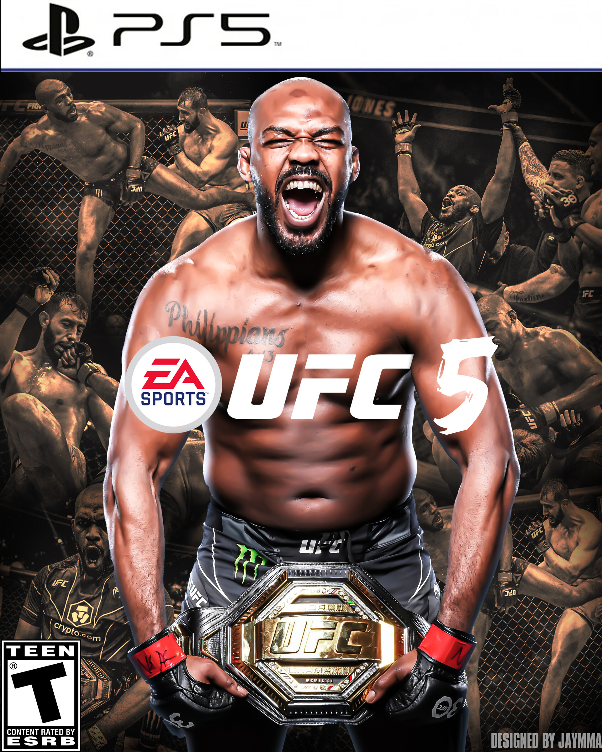 ArtStation - UFC 5 Concept Art: Jon Jones