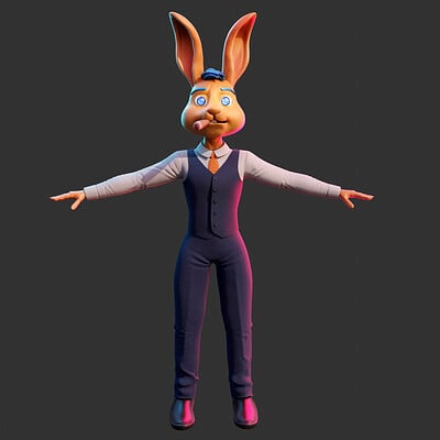 Rabbit Boss - 3D Modeling - Blender