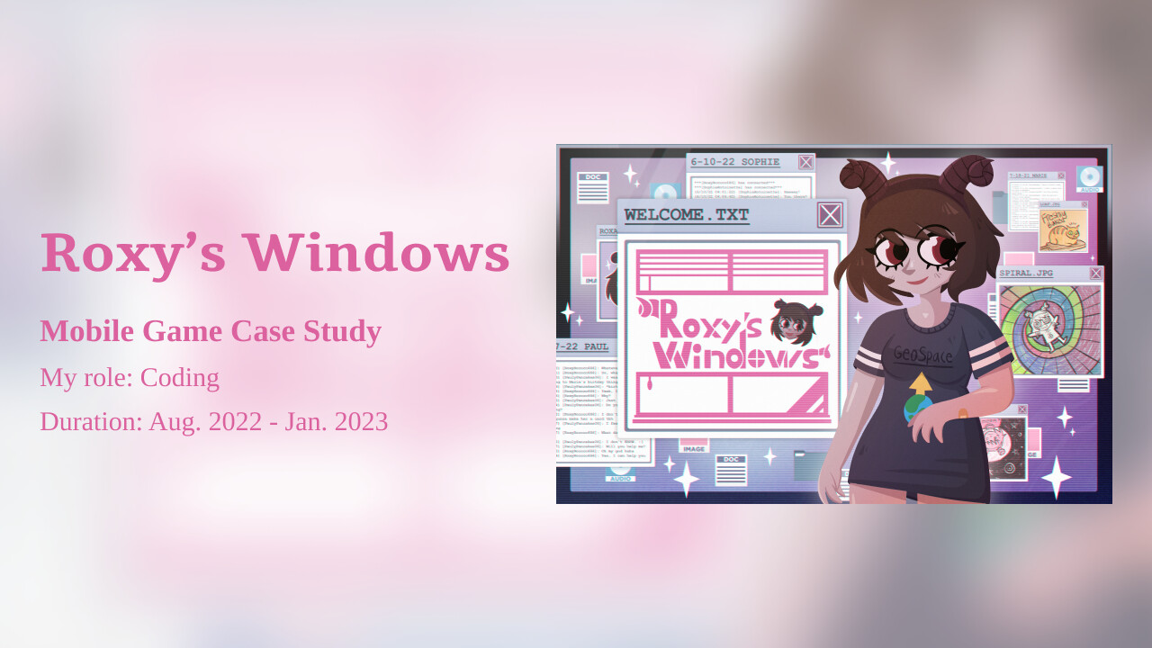 Roxy's Windows - Case Study