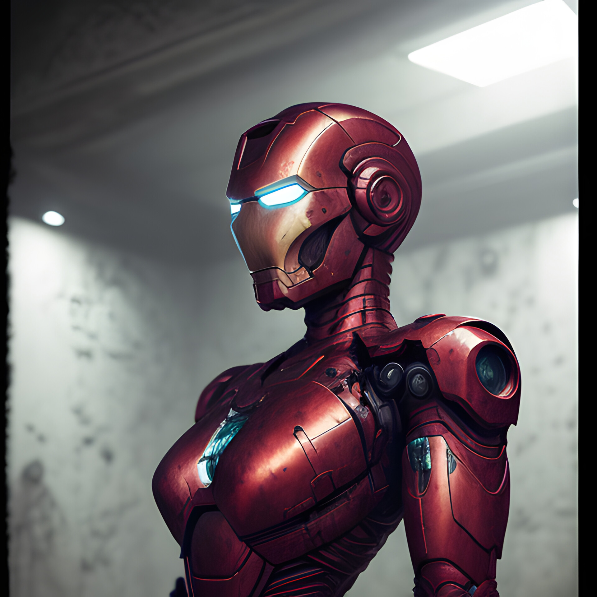 female iron man suit