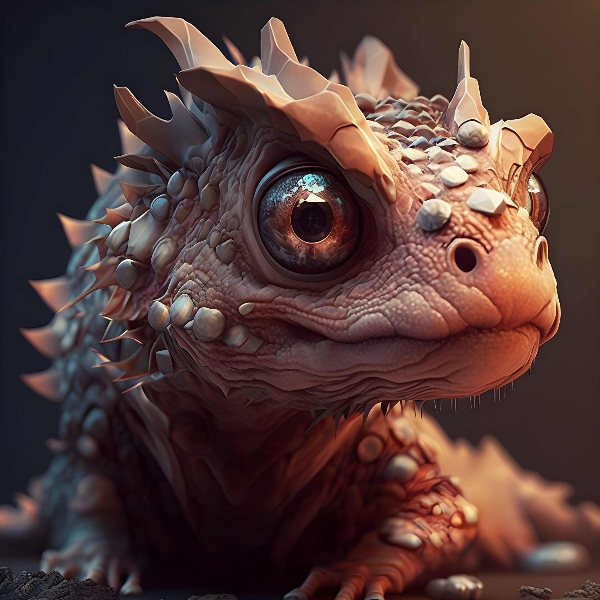 ArtStation - A Lizard From Another Planet