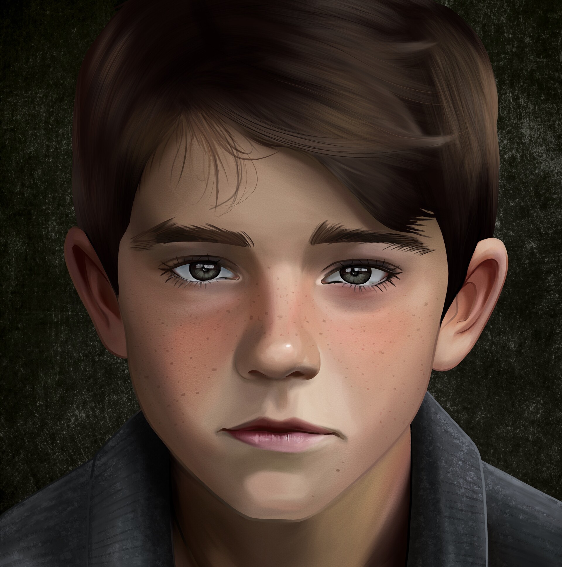 ArtStation - Illustration young boy character