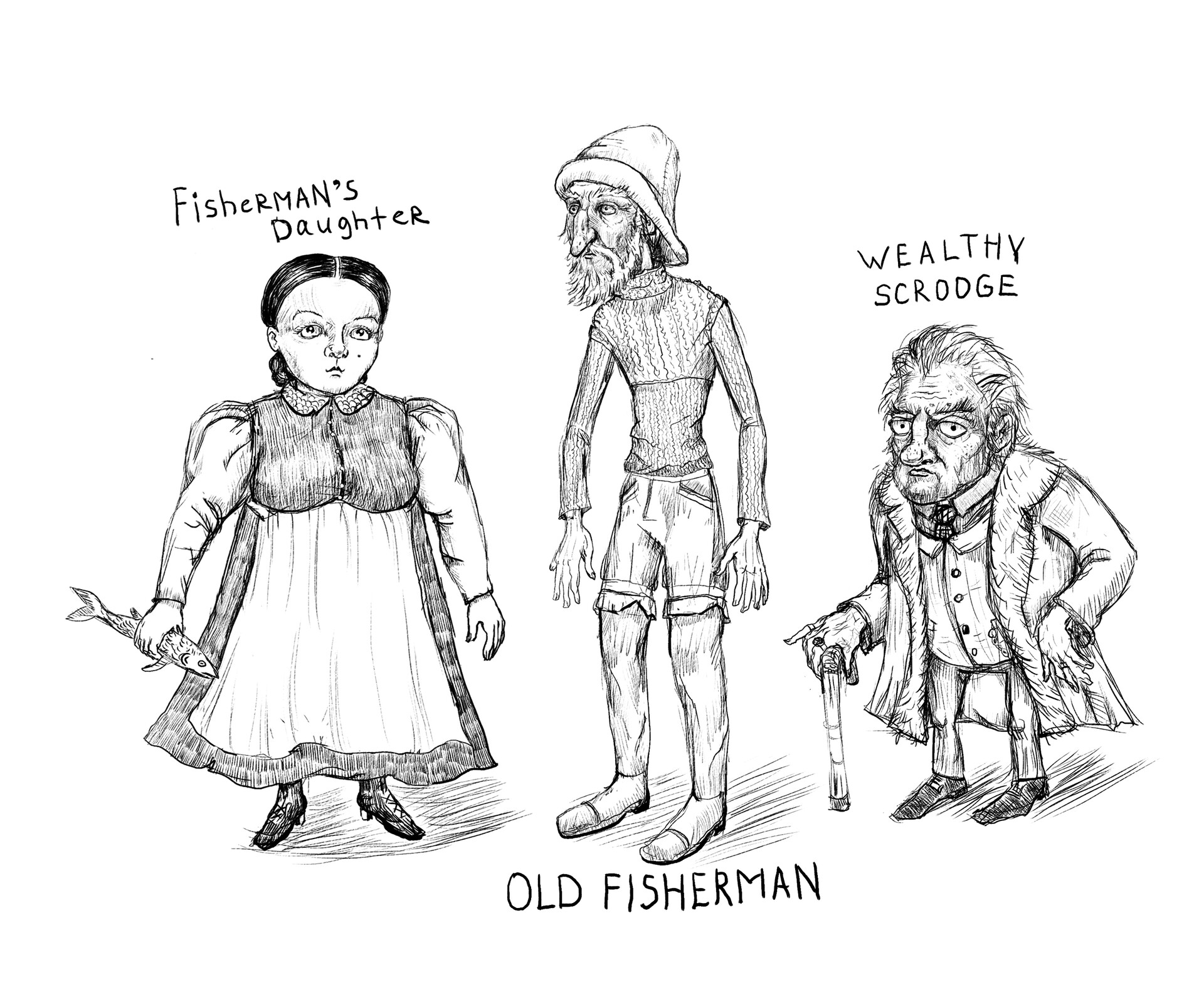 ArtStation Victorian Era Characters