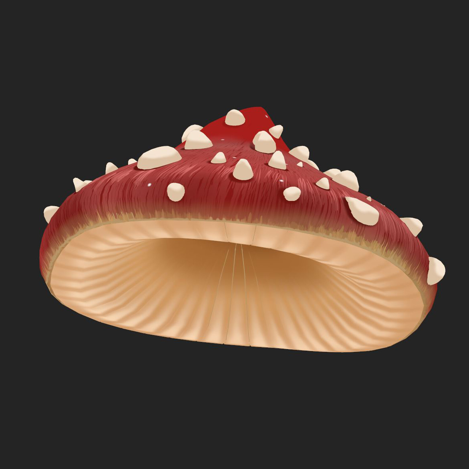 ArtStation - Amanita Mushroom