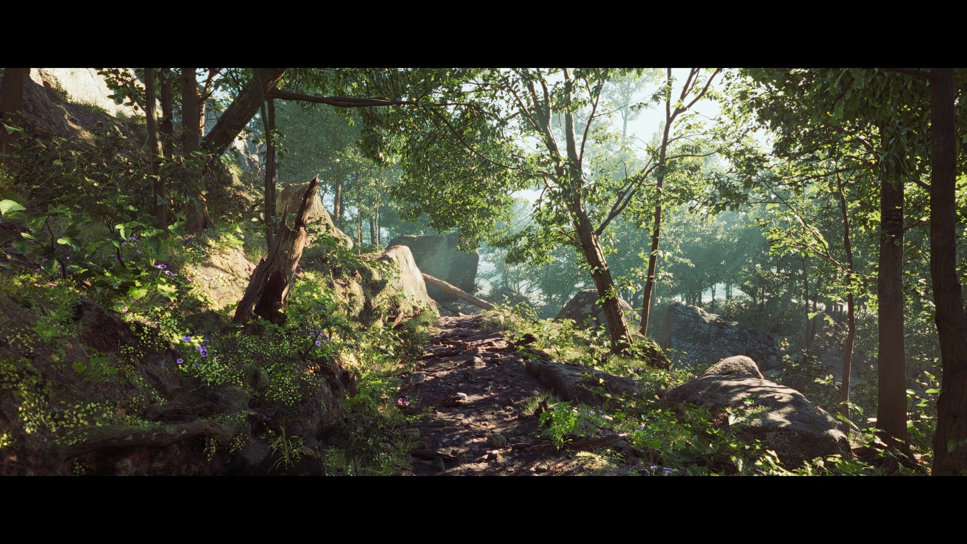 Unreal Engine 4 Realistic Forest vs Red Dead Redemption 2 