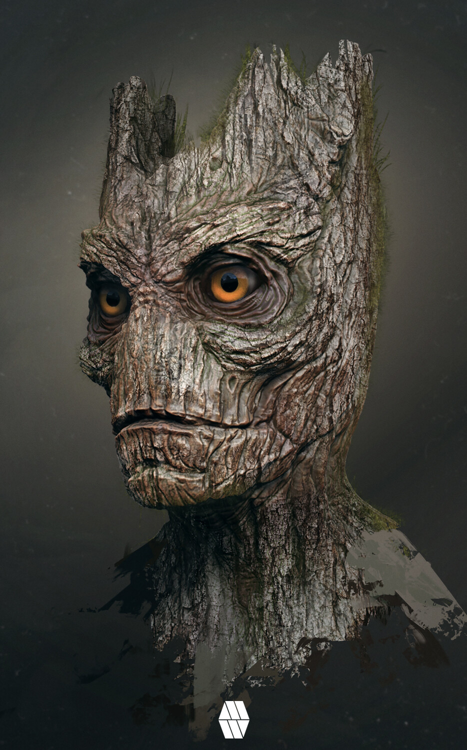 A Hero Emerges - Groot Bust Concept Study