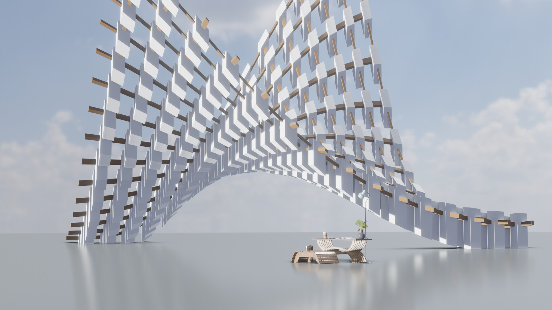 ArtStation - parametric pavilions