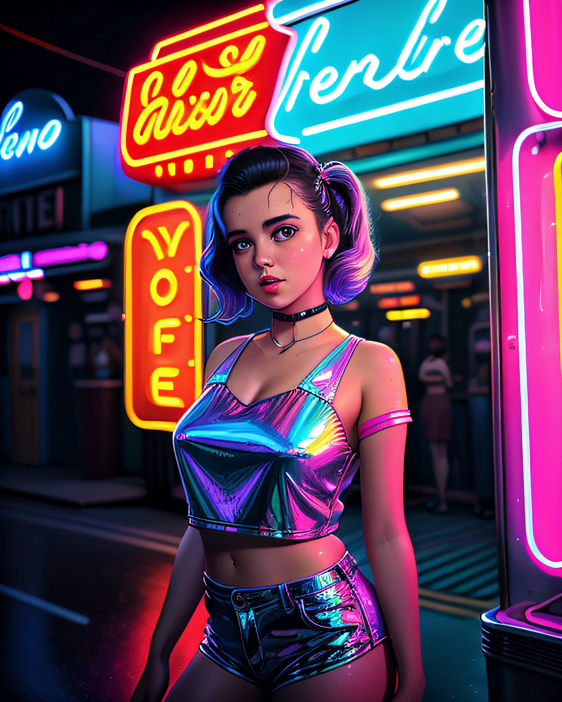 ArtStation - Disco Girl