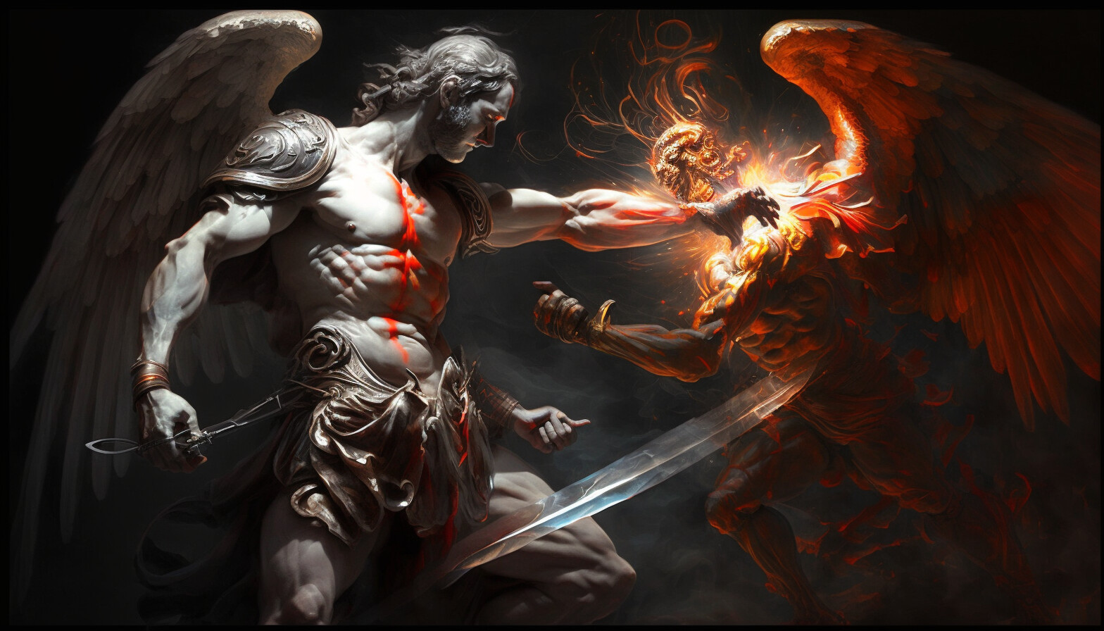 Lucifer Vs Gabriel