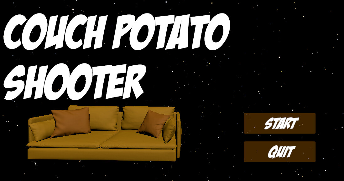 ArtStation Couch Potato Shooter