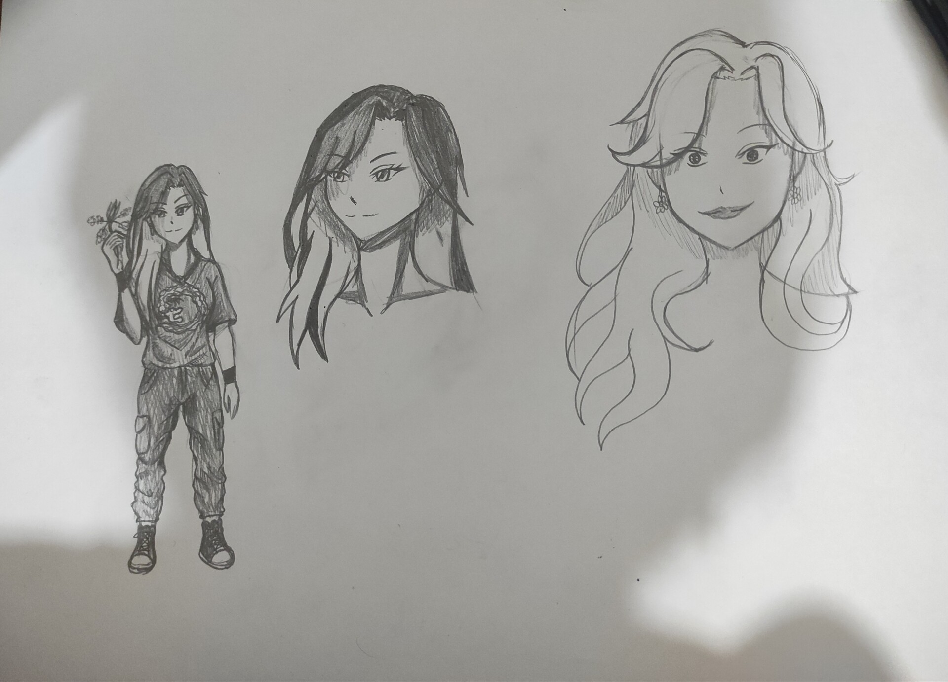 ArtStation random sketchs of Wina #oc