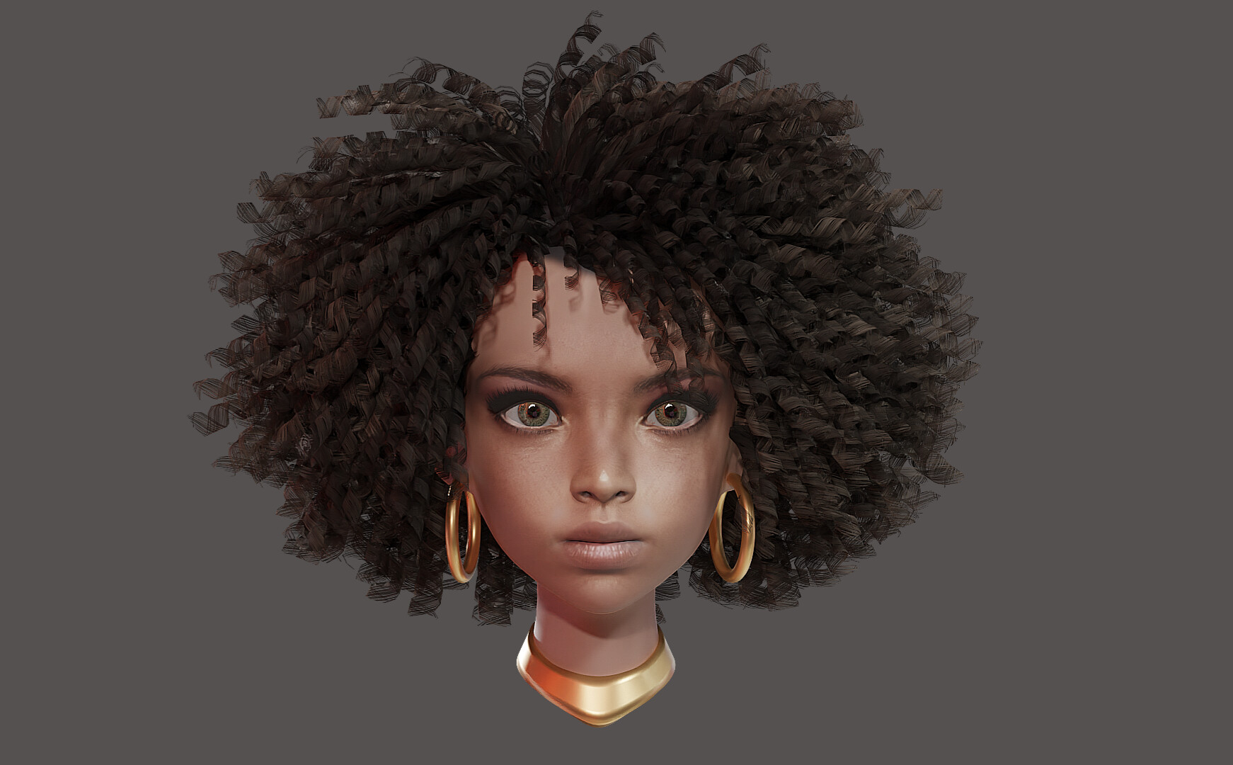 ArtStation - Tara - Nubian Princess (Work in progress)