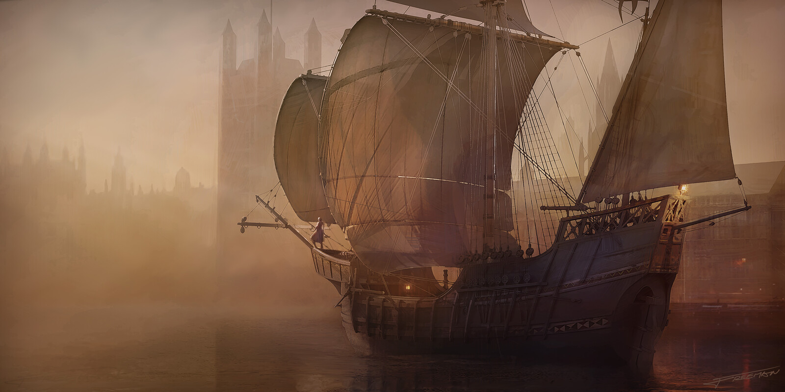 Ship keyframe Concept - Undisclosed Show