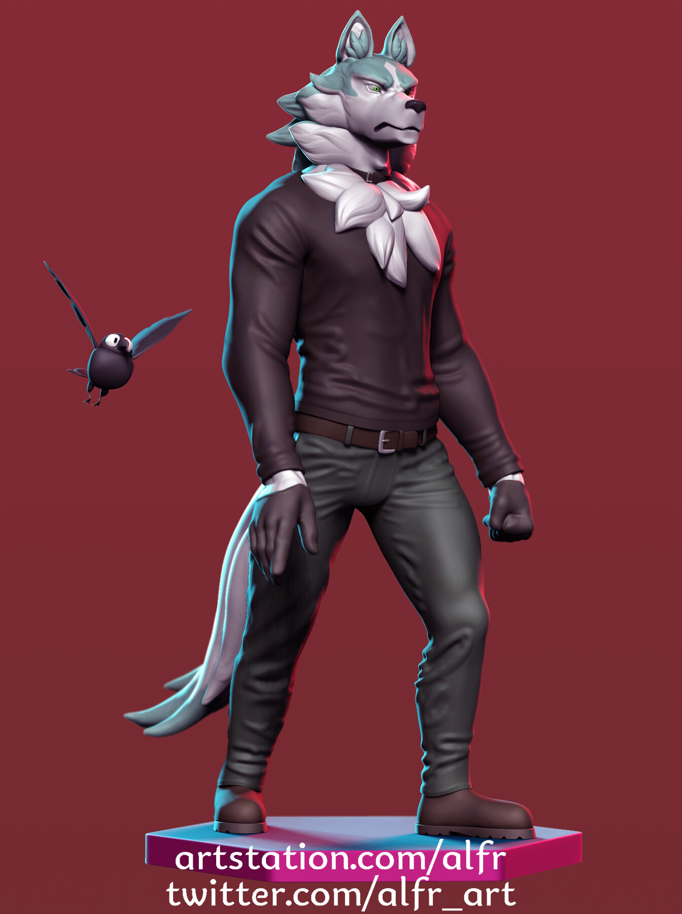 Artstation shirou ogami brand new animal bna 