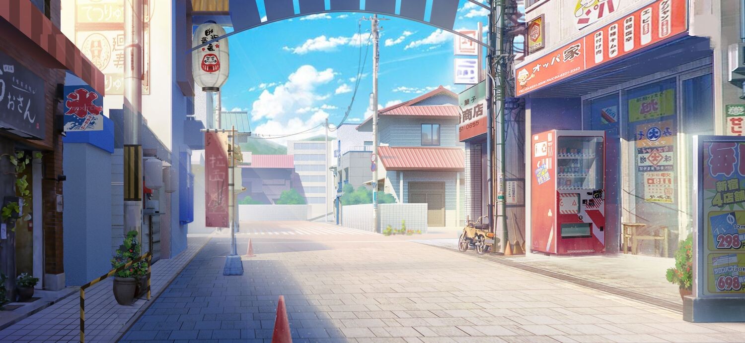 ArtStation 街道步骤