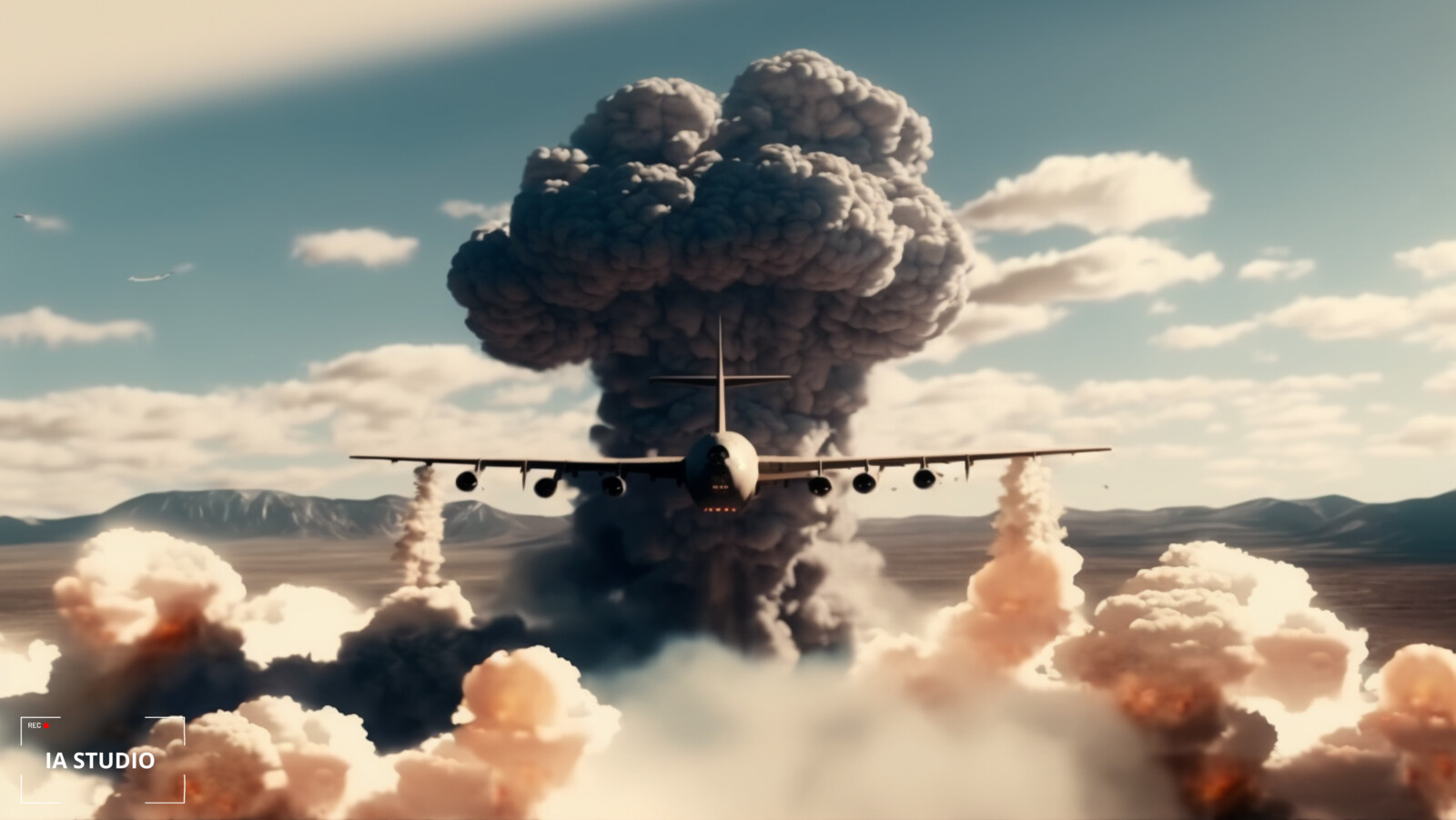 US NAVY BOMBER destroying his target on action by IA STUDIO &amp; S7