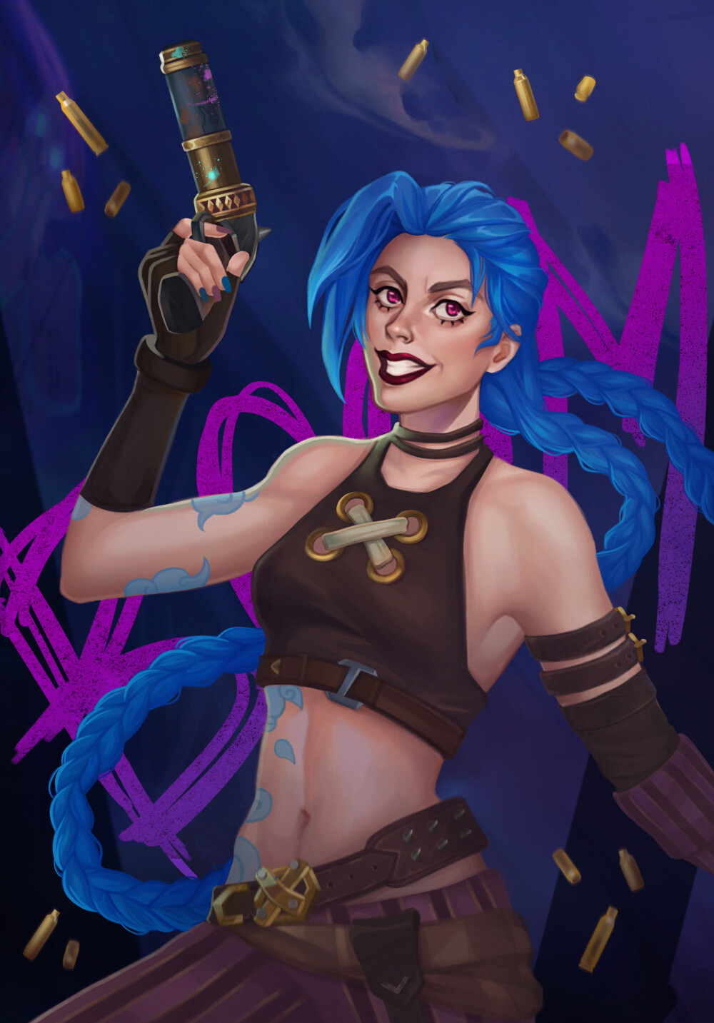 ArtStation - Arcane Jinx League of Legends